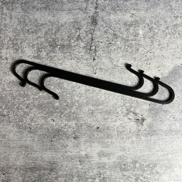 The Unbranded Brand Other - New Hand Forged Black 9" Wrought Iron S Hook Set Blacksmith Antique Plant Garden